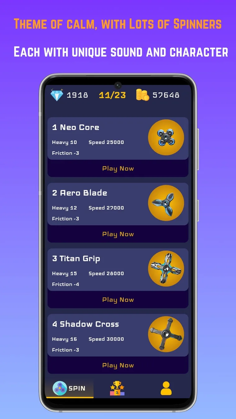 Spindle gameplay
