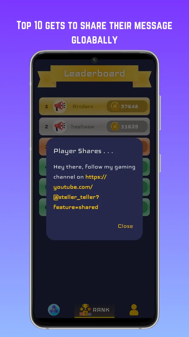 Spindle rewards